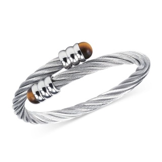 แหวน CHARRIOL 02-01-1165-5L CELTIC88 ST.DEC.TIGER-EYES STONE
