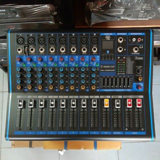 พาวเวอร์MIXER PROEUROTECH PMX-XP8300DSP เอฟเฟกแท้ USB บูธูท 300Wx300W