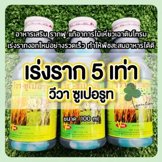เร่งราก น้ำยาเร่งราก รากงอกใหม่อย่างรวดเร็ว บำรุงระบบราก ช่วยให้ไม้ล้อมตั้งตัวได้เร็ว สูตรเข้มข้นพิเศษ เร่งราก 5เท่า