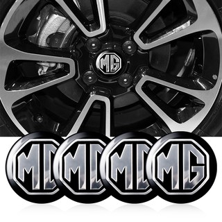 สติกเกอร์โลโก้ MG ติดดุมล้อรถยนต์ สําหรับ MG 4 ชิ้น