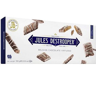 🏵ขายดี🏵 Jules Destrooper Chocolate Virtuoso 100g จูลส์เลซ ช็อกโกแลต เวอร์ทูโอโซ 100 กรัม. พร้อมส่ง🎏🎏