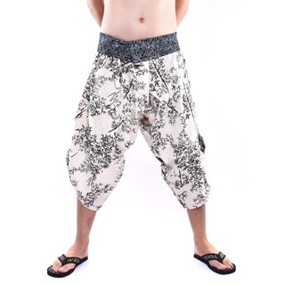 กางเกงซามูไรเอวผูก Samurai Pants Tie waist (Unisex)