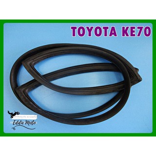 TOYOTA KE70 "REAR" WINDSHIELD GLASS SEAL WEATHERSTRIP RUBBER  // ยางขอบกระจกบานใหญ่หลัง ทนทาน