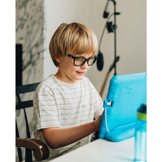 Babiator แว่นตากรองแสง แว่นดูจอ แว่นเรียนออนไลน์ สีดำ 6+y