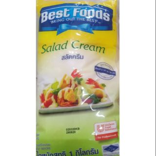 น้ำสลัด Salad cream ตรา Best foods 1kg