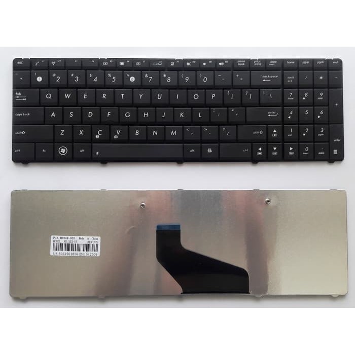แป้นพิมพ์แล็ปท็อปเหมาะสําหรับ Asus X53U, X53TA, X53Z, X53B, X53T, X53BY, X53BR, K53B
