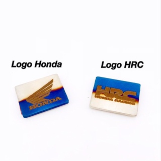 โลโก้แต่ง Honda Hrc สีไทเทเนียม ราคาอันละ
