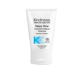 Kindness Happy Glow ครีมบำรุงผิวหน้า ฟื้นฟูผิวแพ้ง่ายให้แข็งแรง Antioxidant Radiance Moisturizer 30ML