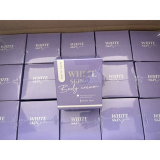 White Skin Body Cream ขนาด 100 กรัม ไวท์สกินบอดี้ ครีม