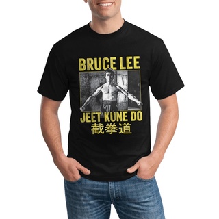 เสื้อยืดโอเวอร์ไซส์เสื้อยืด พิมพ์ลาย Ruce Lee Jeet Kune Do หลากสี แฟชั่นสําหรับผู้ชายS-3XL