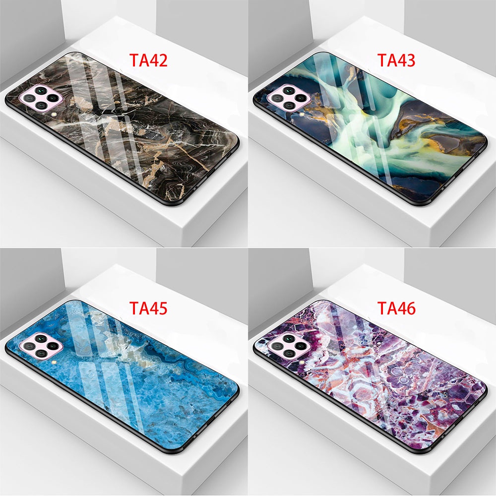 เคสกระจกนิรภัย iP Marble Series สําหรับ iP 12 mini