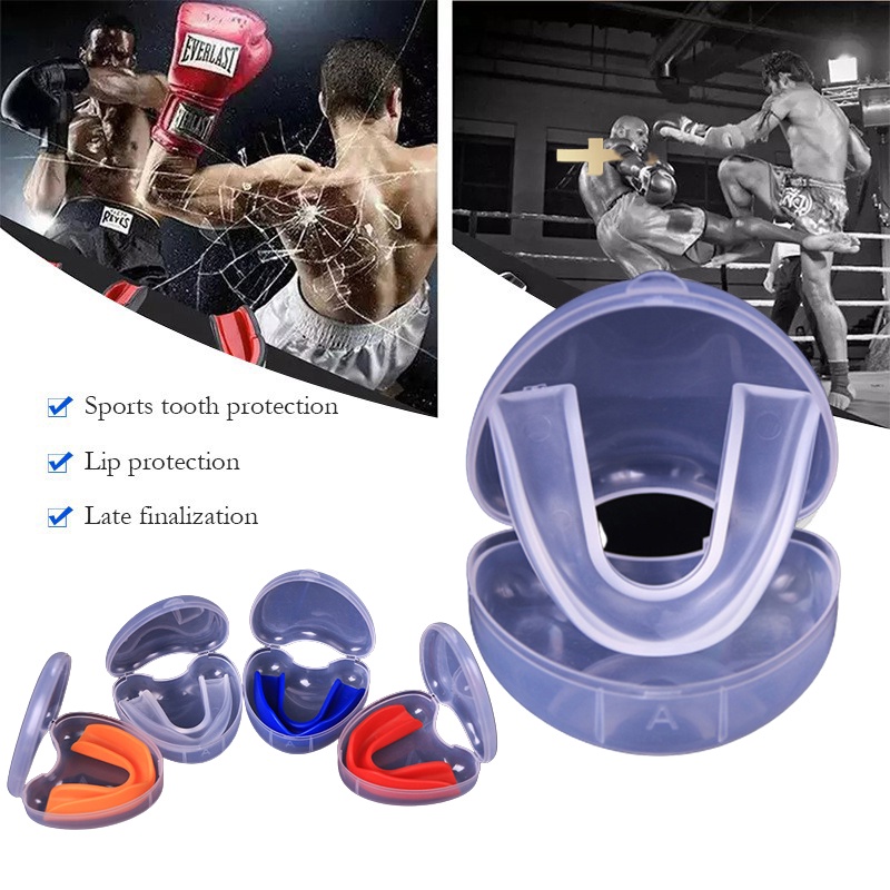 ฟันยาง ยางกันฟันนักมวย ฟันยางซิลิโคน ยางครอบฟัน ยางกัดฟัน พร้อมกล่อง ใช้ได้เด็กผู้ใหญ่นักกีฬา/นักมวย - รูปที่ 6