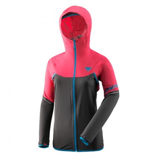 Dynafit Alpine Waterproof 2.5L Women Jacket Fluo Pink size M