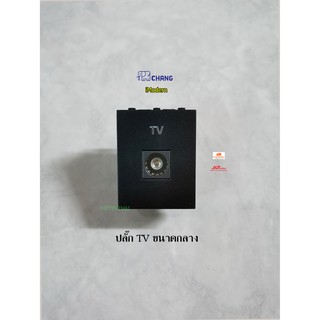 Chang imodern เต้ารับ TV ขนาดกลางรุ่น T-152C สีดำ