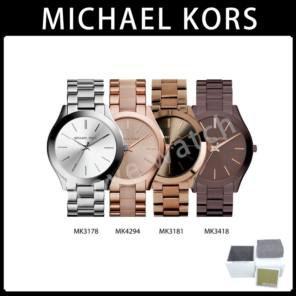 พร้อมสต็อก Michael Kors MK3178 MK3181 MK3418 นาฬิกาแบรนด์เนมMK นาฬิกา ...