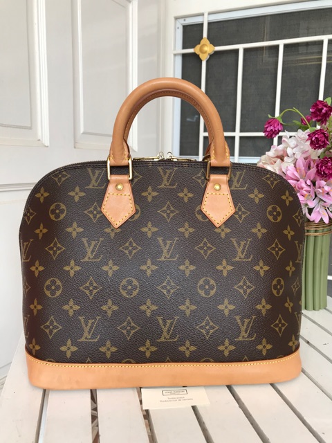 louis vuitton alma used