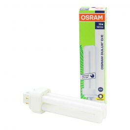 OSRAM หลอดตะเกียบ DULUX D/E 13W G24q-1 ชนิดขั้วเสียบ 4 เข็ม