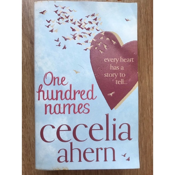 นิยายภาษาอังกฤษ One hundred names - Cecelia Ahern (มือสอง)