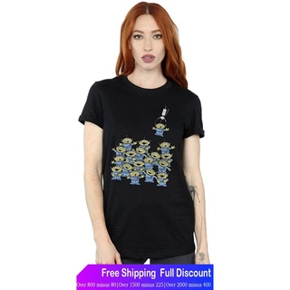 ดิสนีย์ร์ตูนพิมพ์ฤดูร้อน ย์เสื้อยืด Disney Womens Toy Story The Claw Boyfriend Fit T-Shirt Disney T-shirtBu]