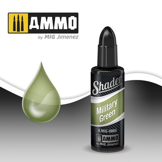 Ammo By MIG - AMIG0865 MILITARY GREEN SHADER