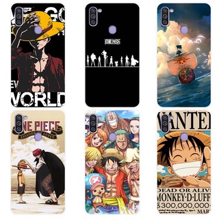 เคส ซัมซุง Samsung Galaxy A11 M11 Case การ์ตูน One Piece เคสซิลิโคน Soft TPU โทรศัพท์มือถือ Back เคส