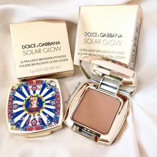 Beauty-Siam แท้ทั้งร้าน !! บรอนเซอร์ DOLCE &amp; GABBANA BRONZING MINI 2 G. #30 SUNRISE