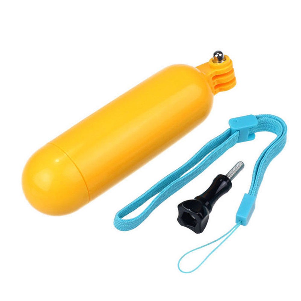 Floating Bar Yellow Floaty Bobber C ทุ่นลอยน้ำ ไม้ลอยน้ำ เบา เห็นชัด สีเหลือง กล้อง for GoPro / DJI l Action Camera