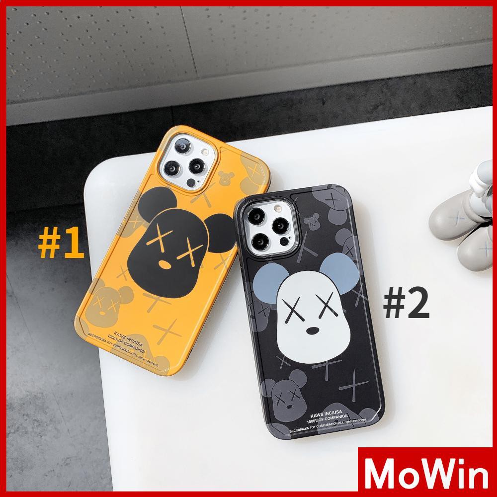 เคสและซองมือถือ✶☇✠Mowin - เคส iPhone เคสนิ่มขอบเหลี่ยมมุมขวาลายการ์ตูนสำหรับ 12 11 Max 7plus X Xr 8p