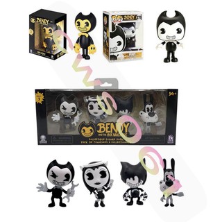 Funko ฟิกเกอร์ PVC POP Bendy And The Ink Machine ของเล่นสําหรับเด็ก 4 ชิ้น ต่อชุด