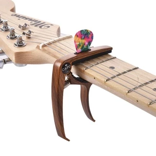 Guitar Capo กีตาร์ 6/12 สตริงอะคูสติกกีตาร์ไฟฟ้า Capo พร้อม 1 ชิ้นหยิบ capo สำหรับกีตาร์