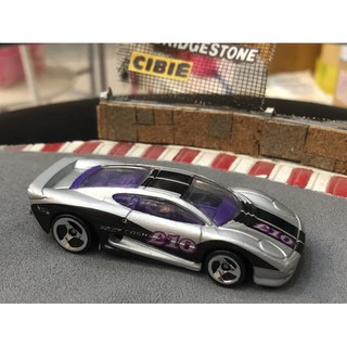 มือ 2 รถเหล็ก ฮอทวีล 🔥 1992 MATTEL HOT WHEELS-1/64 Silver Diecast-L10 Fast Cash-Jaguar XJ220 🔥