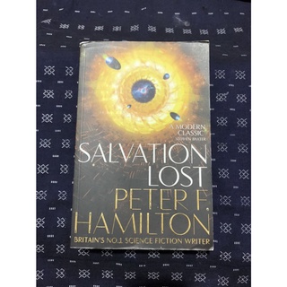 Salvation Lost - The Salvation Sequence by Peter F. Hamilton นิยายขายดีอันดับ 1 ในอังกฤษ สภาพดี