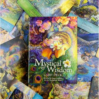 Mystical Wisdom Oracle การ์ด mystical ภูมิปัญญา