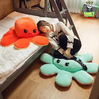 ตุ๊กตาหมึก หลายอารมณ์ เปลี่ยนหน้าได้ 2ขนาด 90CM 130CM น่ารักนุ่มฟู เขียนการ์ดอวยพรได้ วันครบรอบ วันปัจฉิม วันเกิด