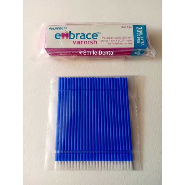 ฟลูออไรด์วานิช Embrace (Fluoride Varnish) rsmiledental ThaiPick