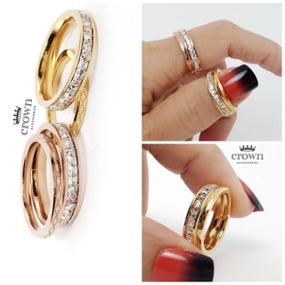 Tiny circle ring แหวนเพชร เครื่องประดับ แฟชั่น