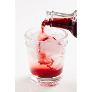 ไซรัปกลิ่นทับทิม น้ำเชื่อมกลิ่นทับทิม สีแดง ตรายูซ่า Grenadine sunrise Syrup (U.SA brand)