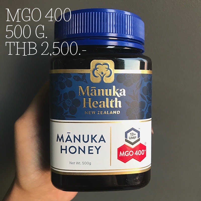 Manuka Health Manuka Honey MGO 400 / 500g. หมดอายุ 2/2028