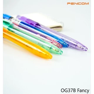 PENCOM OG37B (Fancy) ปากกาหมึกน้ำมันแบบกด