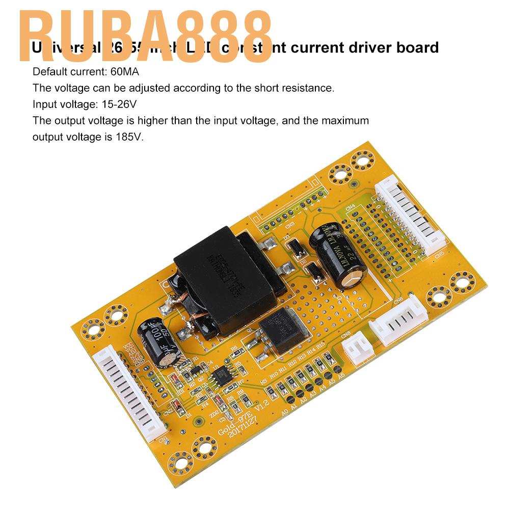 Ruba888 บอร์ดไดร์เวอร์ LCD 26-55 นิ้ว Universal LED TV Backlight โมดูล