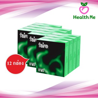 [Pack 12] Faire Visa Condom 49mm แฟร์ วีซ่า ถุงยางอนามัย 49มม.