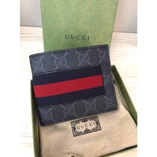 🦋สินค้าพร้อมส่ง🦋  New🤍Gucci Wallet 8 card  อปก. การ์ด ถุงผ้า กล่องเขียว 🍃  สวย เรียบ หรู ราคาดีมากก