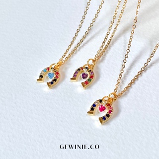 Gewinie.co - Magnet Necklace (จี้ Magnet สีพลอย random)