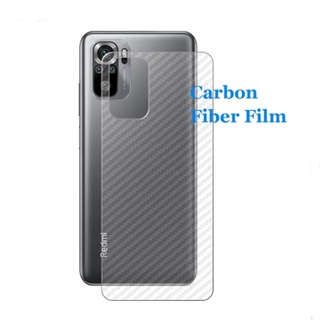 Tecno Camon 17P 17 Pro 16 SE Back Film for TECNO Spark 7 5 Pro 6 GO Air Pova 2 Carbon Fiber Protective Film