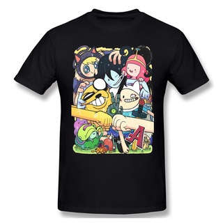 [COD]ใหม่ เสื้อยืดลําลอง แขนสั้น พิมพ์ลายอนิเมะ Adventure Time Series Season2 Homme แฟชั่นฤดูร้อน 2022S-5XL