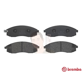 P54 032B ผ้าเบรก F (แท้ BREMBO รุ่น Black) NISSAN เซฟิโร่ Cefiro A32 VQ 3.0G ปี1996-2002