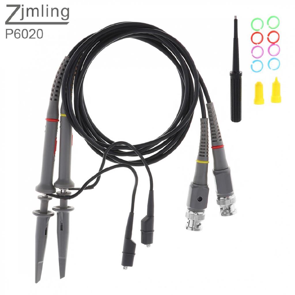 สายเคเบิ้ล 2 ชิ้น P 6020 S 20 MHz / 200-600V Test Probe Cable