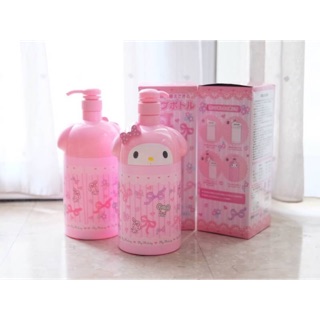 ขวดปั้ม My Melody ขนาด 1000 ml  วัสดุเป็นพลาสติก PC ราคา 279 บาท ต่อ ชิ้น  #ขวดปั้ม #MyMelody