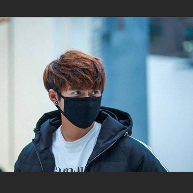 หน้ากากผ้าฝ้าย 100% ซักได้ (Boleh Cuci)