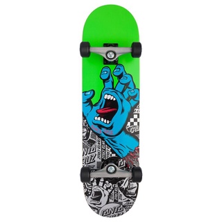 Santa Cruz Flier Hand Large Skateboard Complete 8.25 x 31.5